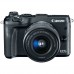 Цифр. фотокамера Canon EOS M6 Kit 15-45 IS STM Black